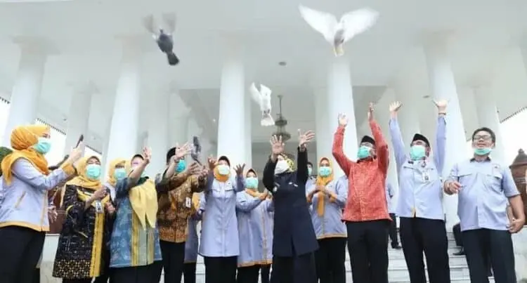 Lantik Pengurus P2TP2A, Bupati Tatu Minta Sosialisasi Ditingkatkan