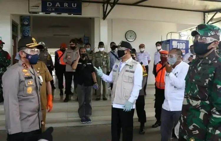 Cek Kesiapan New Normal, Kapolda Banten Sambangi Kabupaten Tangerang