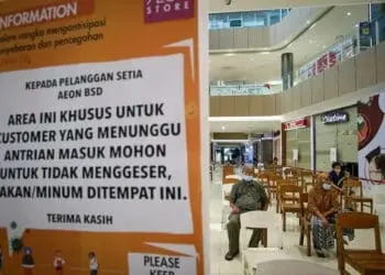 Penerapan New Normal di Pusat Perbelanjaan Tangerang