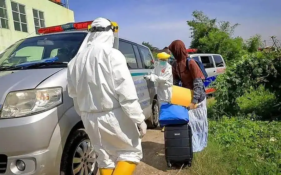 Pemulangan Pasien Sembuh Covid-19