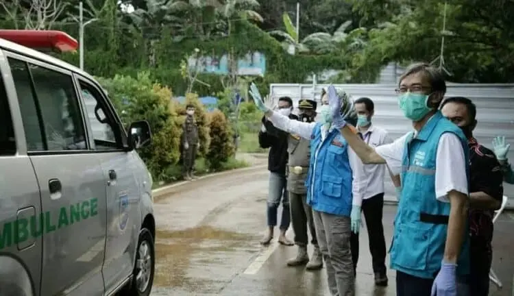Sembuh, 7 Pasien di Rumah Lawan Covid-19 Dipulangkan