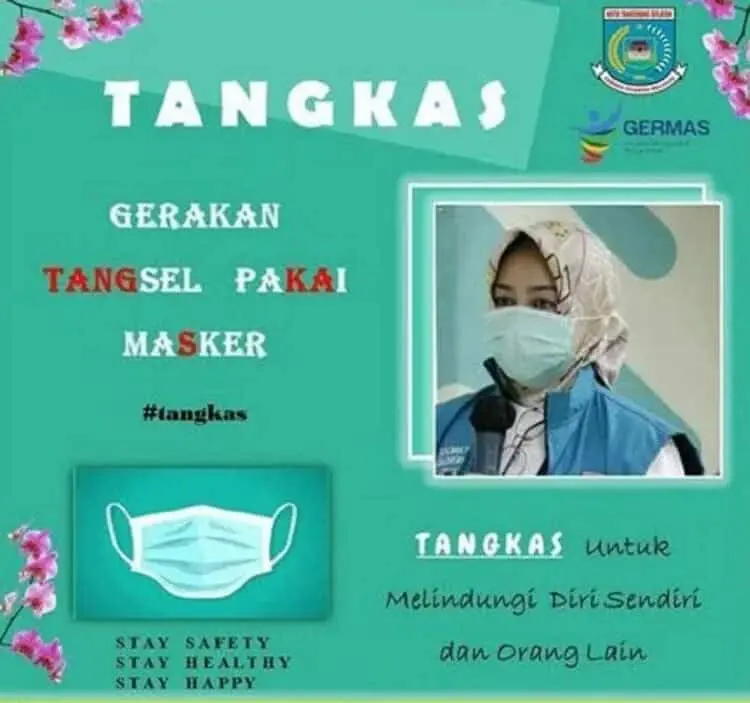 Pejabat Pemkot Tangsel Wajib Kampanye Pakai Masker di Medsos