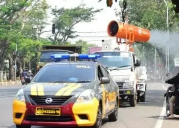 PMI Kota Tangerang Kembali Disinfeksi Wilayah
