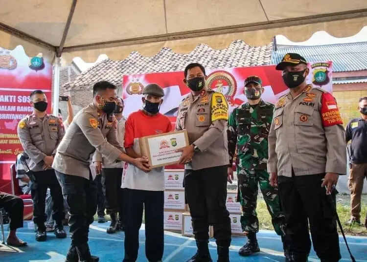 Polda Metro Jaya Salurkan Bantuan