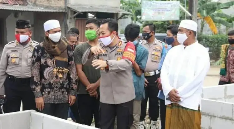 Sambil Jumling, Kapolresta Cek Kampung Tangguh