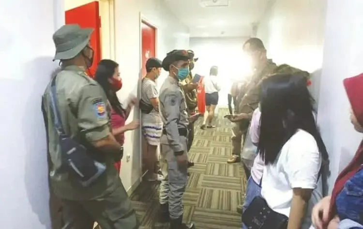 33 Orang Diduga PSK Dirazia di Hotel dan Apartemen