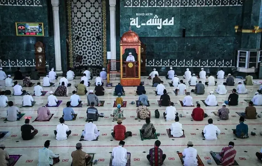 Salat Jumat “Perdana” di Masjid Al-Amjad Tigaraksa