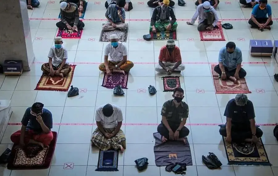 Salat Jumat “Perdana” di Masjid Al-Amjad Tigaraksa