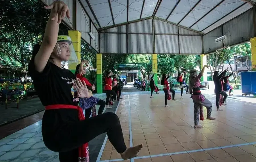 Sanggar Tari Terapkan Protokol Kesehatan