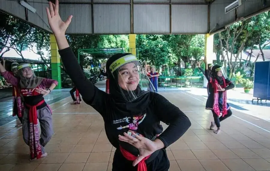 Sanggar Tari Terapkan Protokol Kesehatan