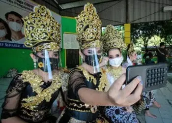 Sanggar Tari Terapkan Protokol Kesehatan