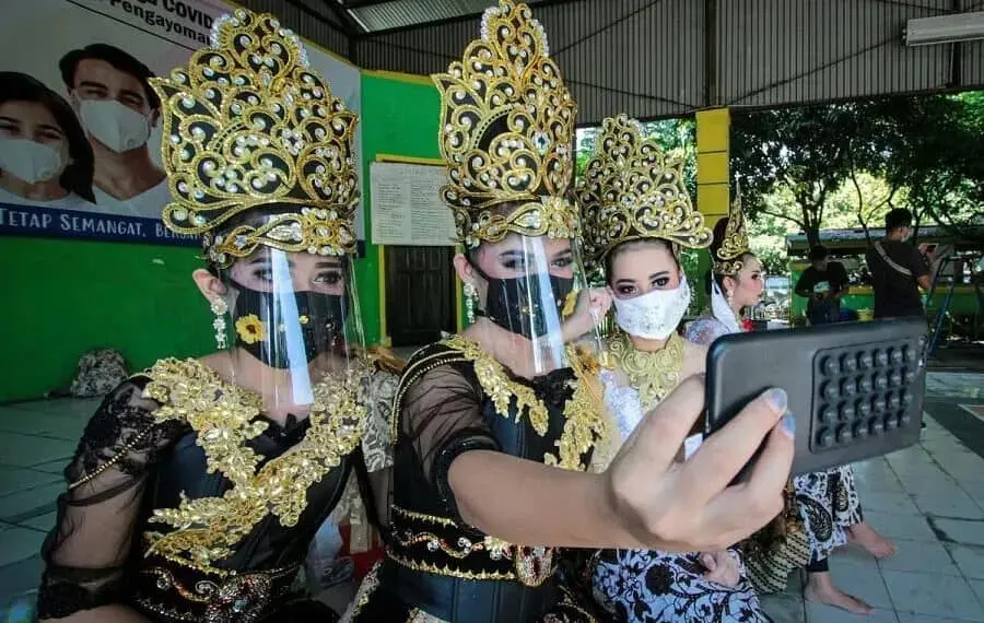 Sanggar Tari Terapkan Protokol Kesehatan