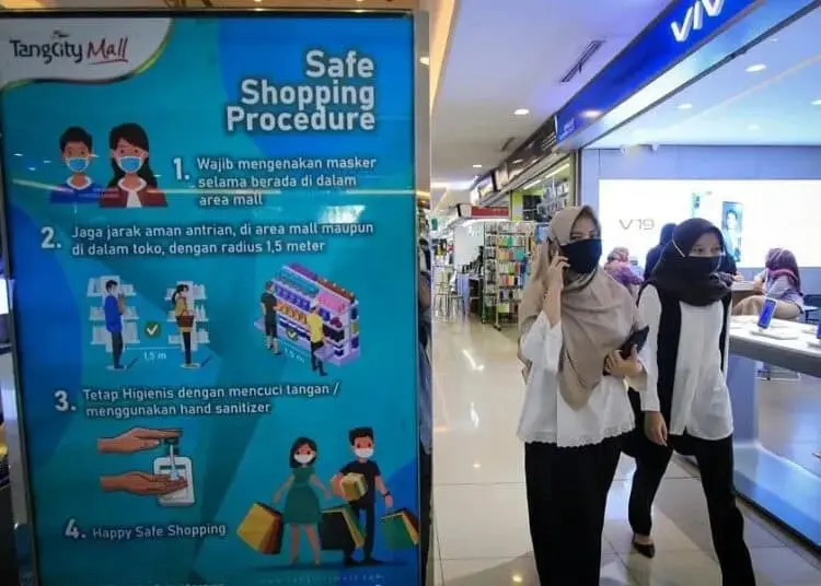 Pusat Perbelanjaan di Kota Tangerang Mulai Dibuka