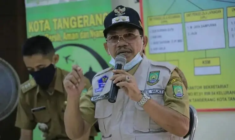 Keluar Masuk 22 RW Zona Merah Kota Tangerang Wajib Pakai Izin