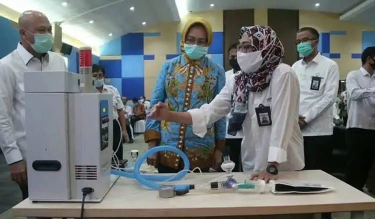 Dipinjami PCR dari BPPT, Airin: Sangat Membantu