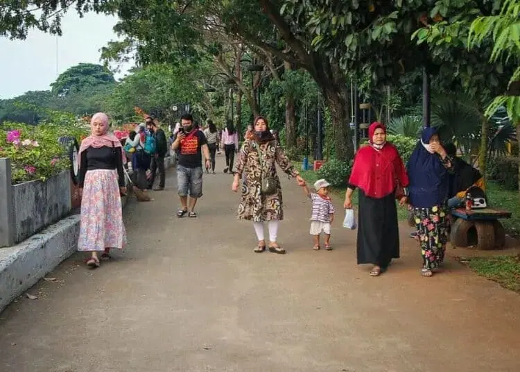 Weekend di Taman Gajah Kota Tangeang
