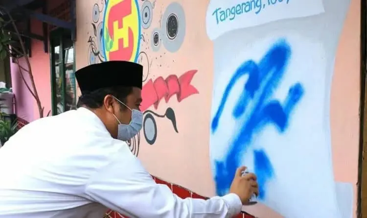 Kunjungi Kampung Sehat, Walikota Arief Dibuat Pangling