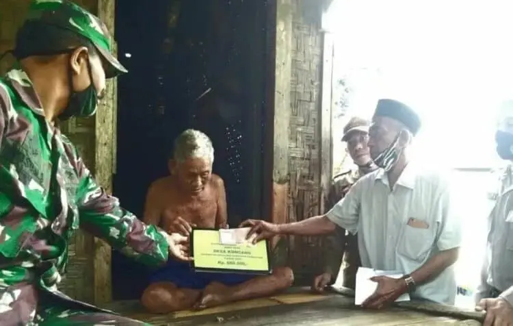 Desa Koncang Kucurkan BLT Dana Desa Rp127 Juta