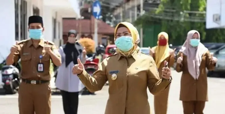 Bupati Tatu Minta Dinkes Wujudkan Zona Hijau Covid-19