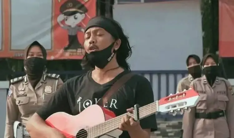 Edukasi Pencegahan Corona, Polresta Tangerang Gandeng Musisi