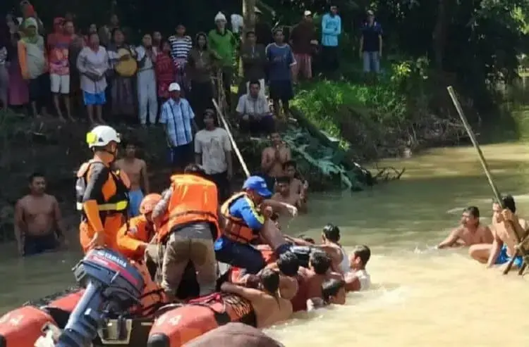 Bocah Tenggelam di Sungai Cimanis Ditemukan Tak Bernyawa