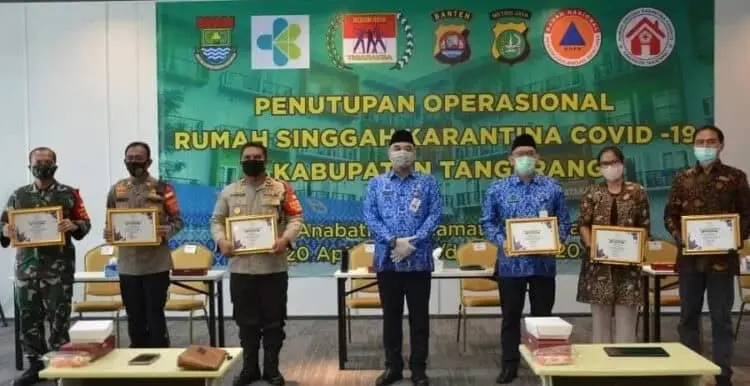 Kasus Covid-19 Terus Menurun, Griya Anabatic Resmi Ditutup