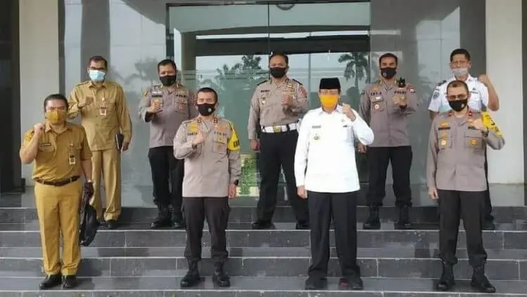 Sambangi Kapolda, Gubernur WH Bahas Ojol