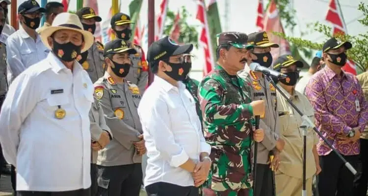 4 Pejabat Pusat Resmikan Kampung Tangguh Nusantara