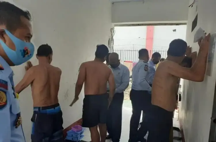 Kamar WBP Lapas Rangkasbitung Digeledah