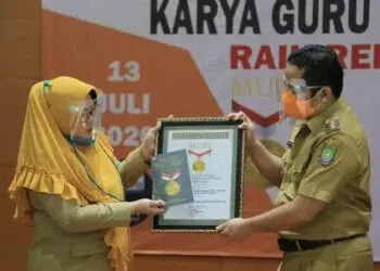 750 Video Karya Guru Kota Tangerang Diganjar Rekor Muri