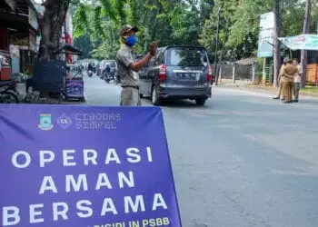 Operasi Aman Bersama di Kota Tangerang