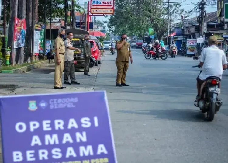 Operasi Aman Bersama di Kota Tangerang