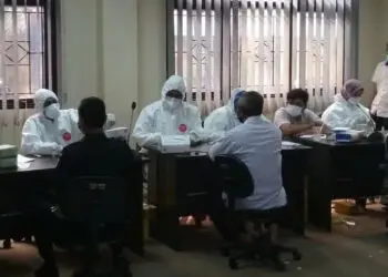 196 Pegawai Dishub Kabupaten Tangerang Dirapid Tes, 1 Reaktif