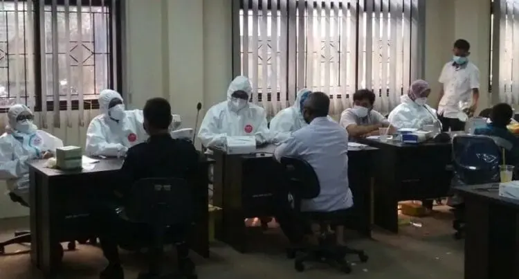 196 Pegawai Dishub Kabupaten Tangerang Dirapid Tes, 1 Reaktif