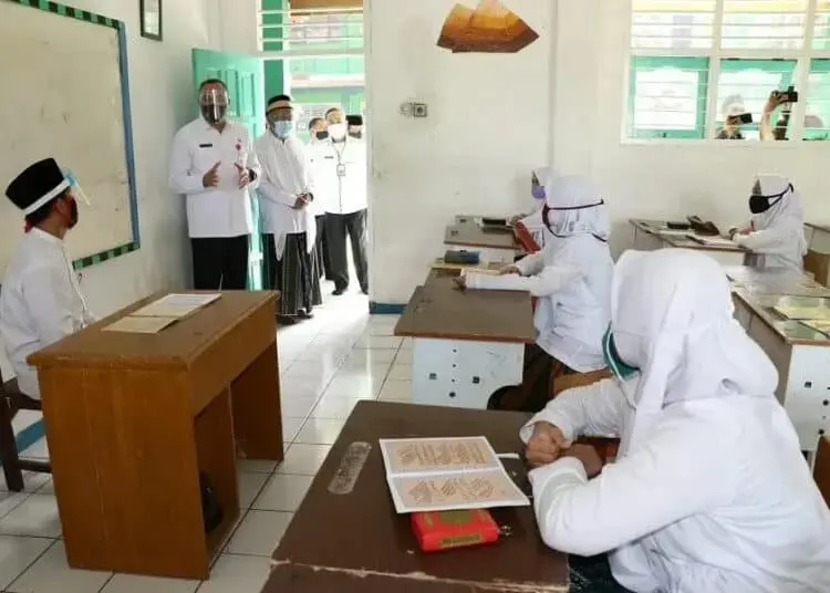 Suasana Belajar Mengajar di Tengah Pandemi
