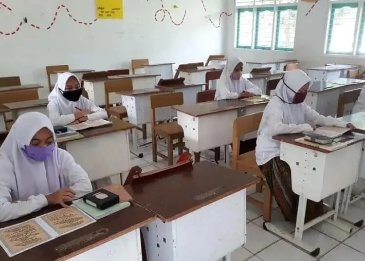 Suasana Belajar Mengajar di Tengah Pandemi