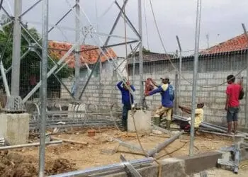 Trantib Setop Pembangunan Tower Ilegal