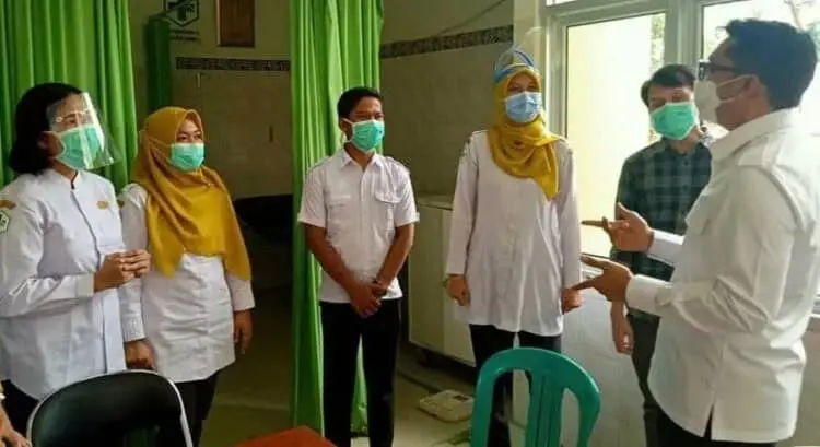 Cek Fasilitas Kesehatan, Wabup Tanto Sambangi Puskesmas