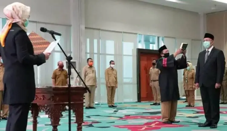 Lantik Pengganti Muhamad, Begini Pesan Walikota Airin