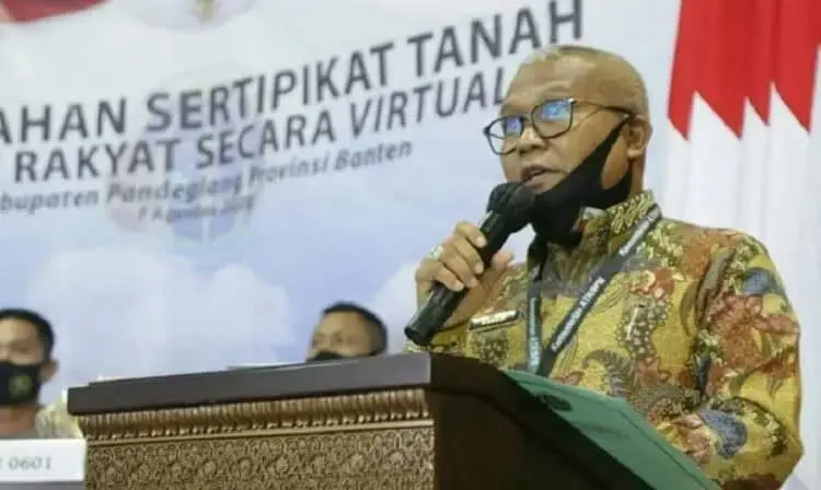 Serahkan Sertipikat Tanah ke Warga, BPN Pandeglang Lakukan Door to Door