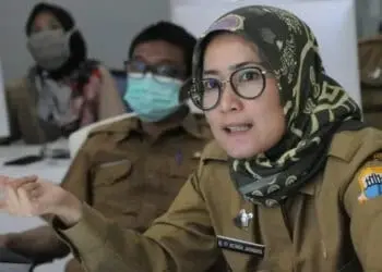 PEMERIKSAAN KHUSUS: Bupati Lebak Iti Octavia Jayabaya. (DOK/SATELIT NEWS)