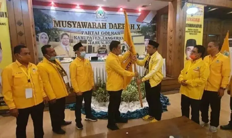Gantikan Zaki, Mad Romli Pimpin Golkar Kabupaten Tangerang