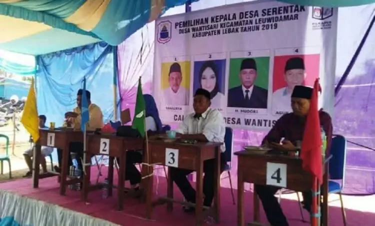 ILUSTRASI: Salah satu desa di Lebak saat menggelar pilkades, beberapa waktu lalu. (DOK/SATELIT NEWS)