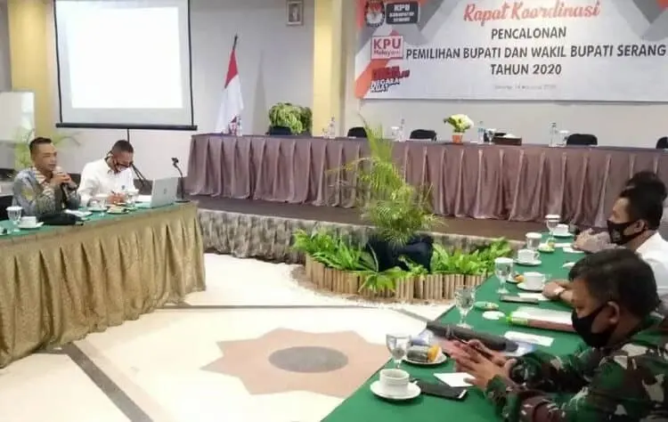 Jelang Pendaftaran Calon, KPU Kabupaten Serang Gandeng Instansi Terkait