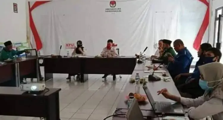 Persiapan Pendaftaran Pilkada Pandeglang, KPU Kumpulkan Parpol Pemilik Kursi DPRD
