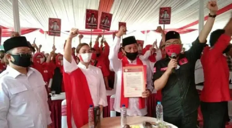 Puan Maharani Umumkan Pengusungan Muhamad-Saraswati