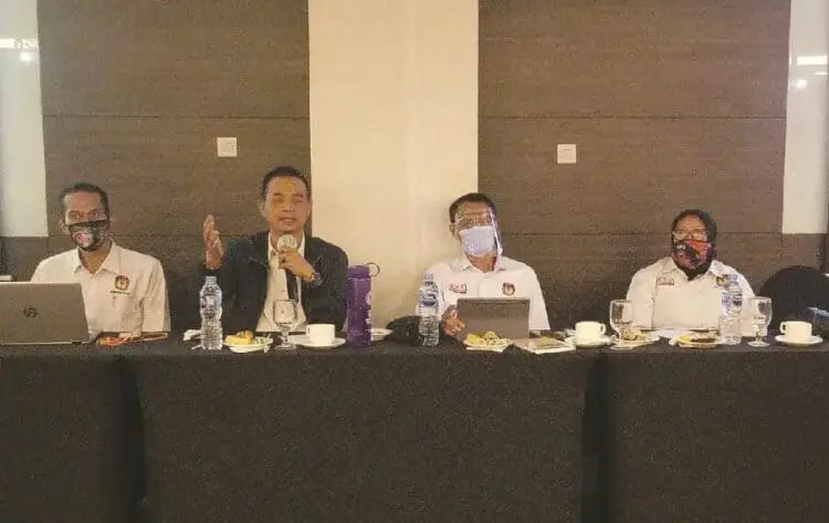 Saat Pendaftaran, KPU Kabupaten Serang Batasi Pendukung Paslon
