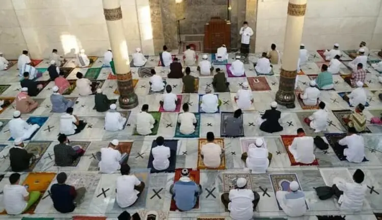 Salat Idul Adha di Pandeglang Terapkan Protokol Kesehatan