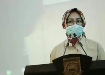 ARAHAN: Walikota Tangerang Selatan Airin Rachmi Diany menyampaikan arahan di sebuah acara. (ISTIMEWA)