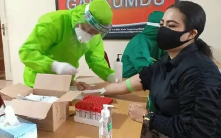 Bawaslu Tangsel Gelar Rapid Test Covid-19